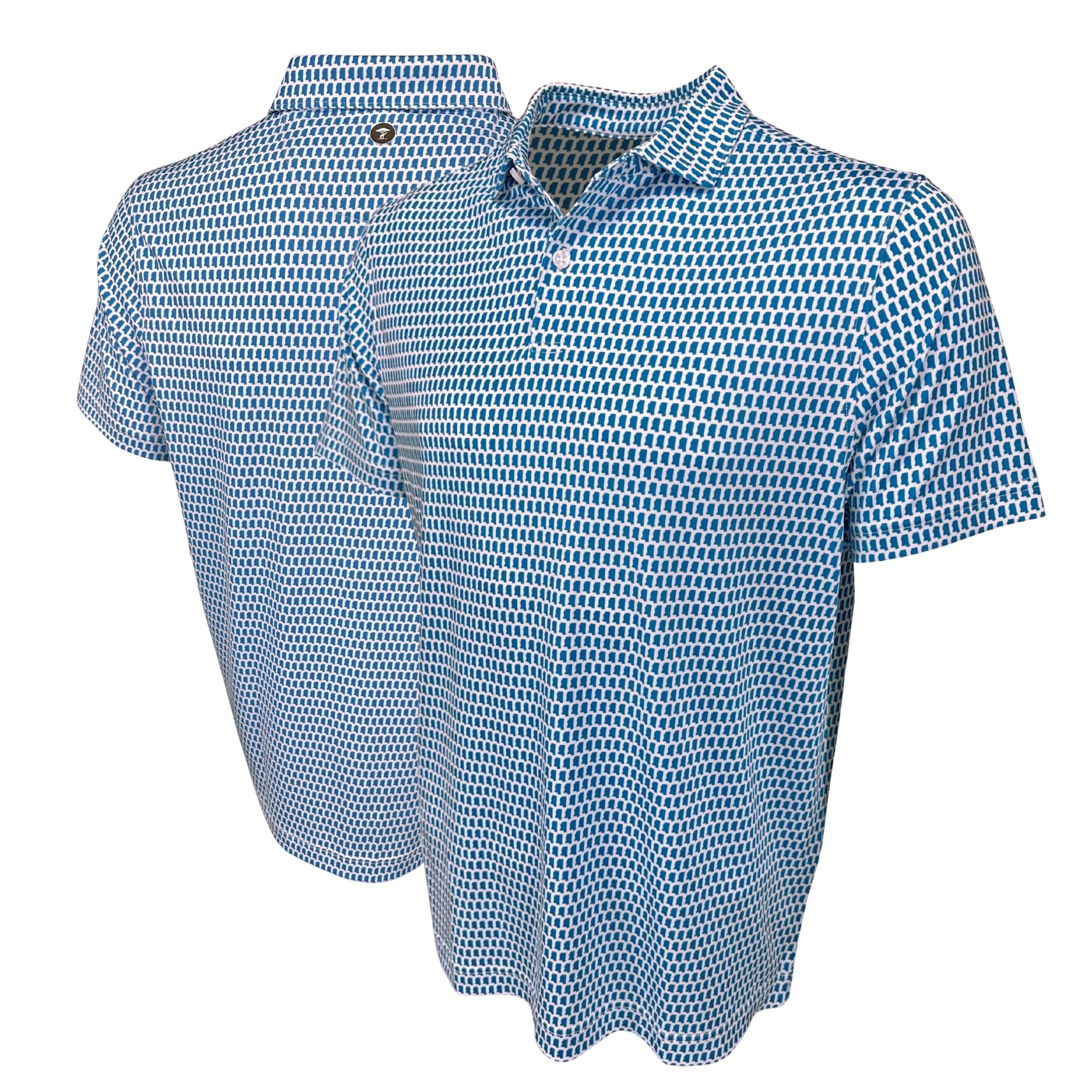 Mississippi Blue Print Polo